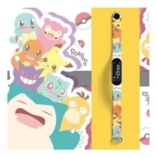 Pokémon Reloj Digital - Poke Chibi