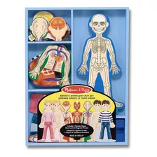 Set Magnético De Anatomía Del Cuerpo Humano Melissa & Doug