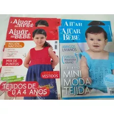 Lote X 2 Revistas Plena Ajuar Del Bebé Y Niños Tejidos Paler
