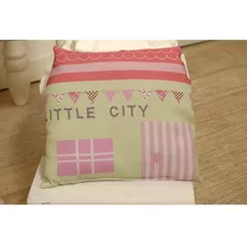 Almohada Bebe Cuna Cochecito Deco Forma Auto Casita Mibes