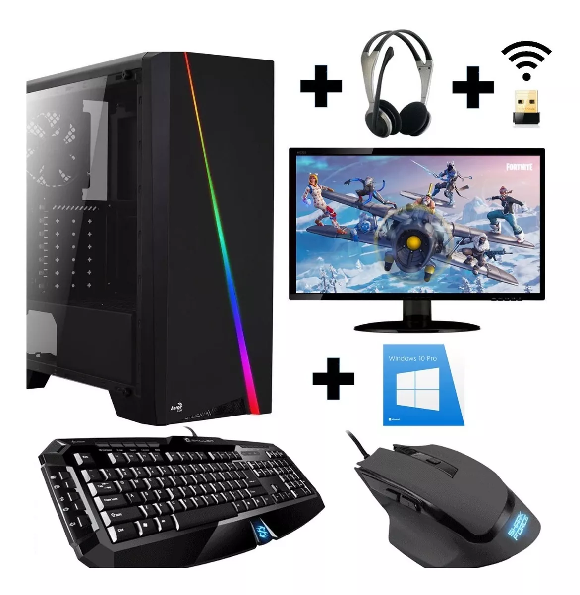 Fast Shipping Gamer Pc With Monitors Intel I9-9900k