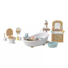 Calico Critters - Set Conjunto Juego De Baño Country