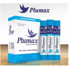 Papel Lençol Plumax Luxo 100% Celulose 70x50 Cx C/ 10rolos