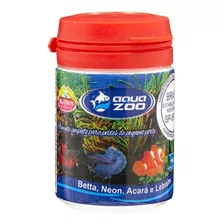 Aquazoo Ração Comida Peixe Betta Beta Neon Acará Lebiste 12g