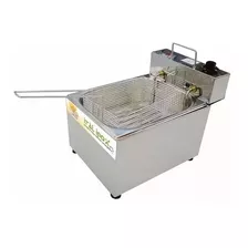 Fritadeira Elétrica Fritador Profissional 5 Lts Aço Inox 220