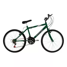 Bicicleta Masculina Ultra Bike Aro 24 Freio V-break Cor Verde