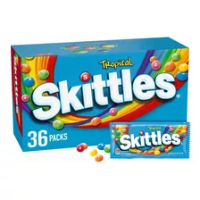 Skittles Tropical Candy, 2,17 Onza (36 Paquetes Individuales