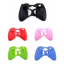 2 Fundas Silicon Control Xbox 360 Y 4 Grips Varios Colores