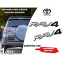 Emblema Cajuela Toyota Rav4 07-12 4rojo Calidad Original