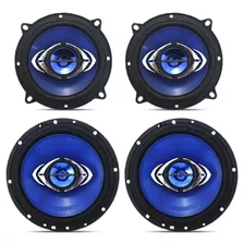 Kit 4 Alto Falantes 5 E 6 Pol. 65w Rms (cada) Total 260w Rms