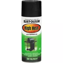 Spray Alta Temperatura Negro 395ml Rust Oleum Americano 650°
