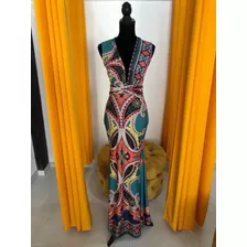 Maxi Vestido De Mandalas 