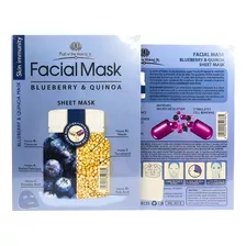 Mascarilla Facial De Arándano Y Quinoa Wokali