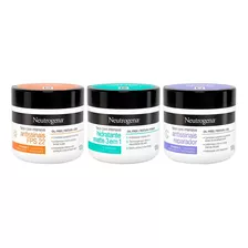 Kit C/3 Cremes Facial Neutrogena 100g