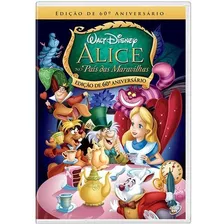 Dvd Alice No Pais Das Maravilhas Ed. Aniversário Disney