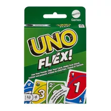 Jogo De Cartas Uno Flex Mattel Original Card Game