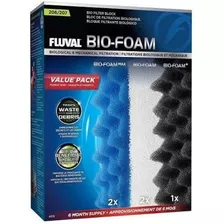Paquete De Esponjas P/filtro Fluval 206/207 C/5 Esponjas 