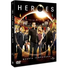 Heroes 4ª Temporada - Box Com 5 Dvds - Hayden Panettiere