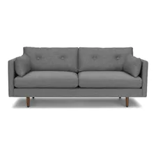 Sofa - Living Modelo Violet De 2 Cuerpo En Felpa O Lino