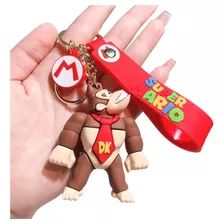 Chaveiro Donk Kong Super Mario 3d