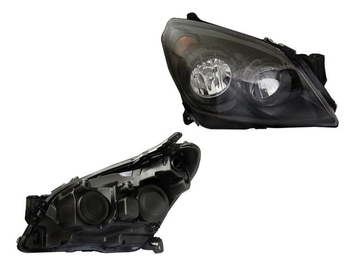 Par Faros F/negro S/motor Astra Hatchback 2006 2007 2008 Des Foto 2