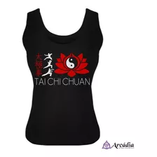 Regata Preta Feminina - Tai Chi Chuan