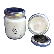 Vela Signo Zodíaco Aromatizado Com Pedra Natural