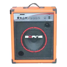 Caixa Amplificada Multiuso Borne V1000 Laranja 80w 