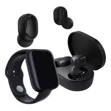 Kit Relógio Inteligente+smartwatch D20 + Fone Bluetooth 5.0 