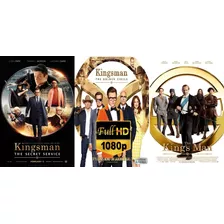 Kingsman Serie De Peliculas Saga Completa Calidad Full Hd