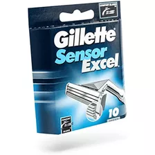 Gillette Sensor Excel Cartuchos De Afeitado Para Hombres Can