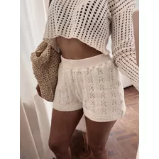 Shorts Tejidos Ideal Playa Verano Tendencia