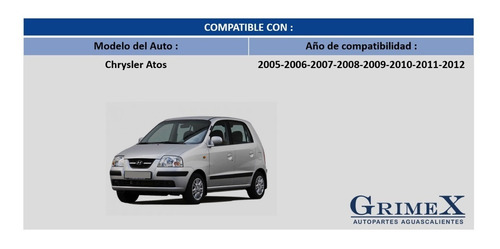 Faro Hyundai Atos 2005-06-07-2008-08-2009-09-2010-2011-2012 Foto 3