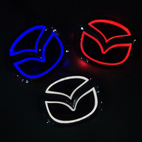 Varios Rtulos Luminosos, Incandescentes Led Mazda Emblem 5d Foto 3