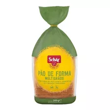 Kit C/ 06 Pão De Forma Multigrãos Sem Glúten 200g Schar