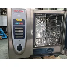 Forno Combinado Rational Scc61 A Gás Com Base