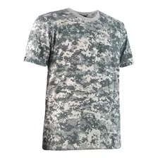 Camiseta Masculina Calmuflada Deserto T-shirt Militar 