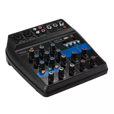 Consola Mezclador Audio Y Sonido Wvngr F2-mb Mixer 