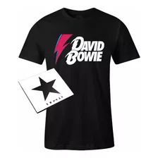 Playera David Bowie: Playera + Cd Blackstar Digipack