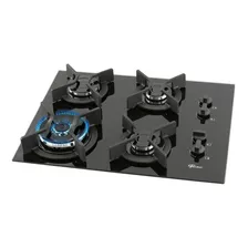 Fogão Cooktop Gás Fischer Infinity 26297 Preto 127v/220v