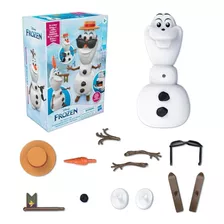 Boneco Figura De Ação Disney Frozen Olaf Piadista 17cm