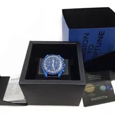 Reloj De Lujo Swatch Omega Bioceramic Mission To Neptune