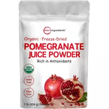 Jugo De Granada Orgánico En Polvo Microingredients 454g