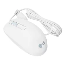 Mouse C Fio Usb LG Sm-9023 Afw72969001 22v280 24v360 24v570 Cor Branco