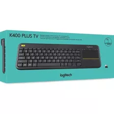 Teclado Inalámbrico Logitech K400 Plus Español Color Negro