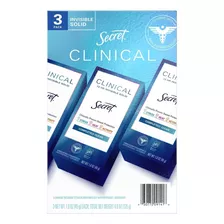 Desodorante Secret Clinical Completely Clean De 45 G, Paquet