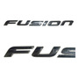 Emblema Fusion Letras Cajuela Ford Auto Cromo