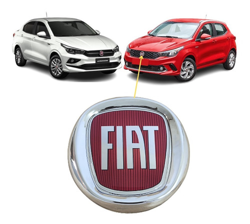 Emblema Fiat Grade Dianteira Argo E Cronos 2017 18 19 A 2021