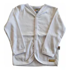 Casaco Cardigan Infantil Malha Branco