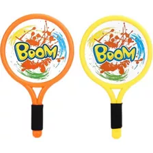 Set 2 Raquetas Badminton Con Gallitos Plastico Juego Niños